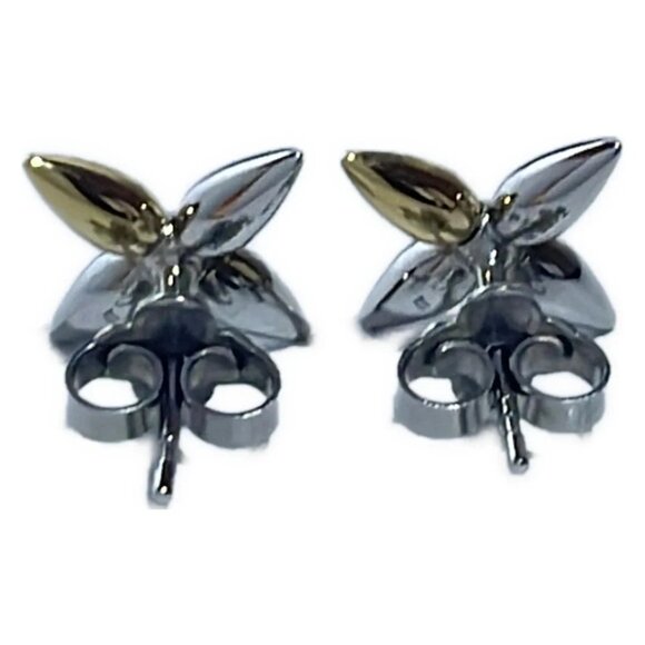 LOUIS VUITTON  Silver Gold LE3272 Earrings Hardware bran572-101725 - Picture 2 of 3